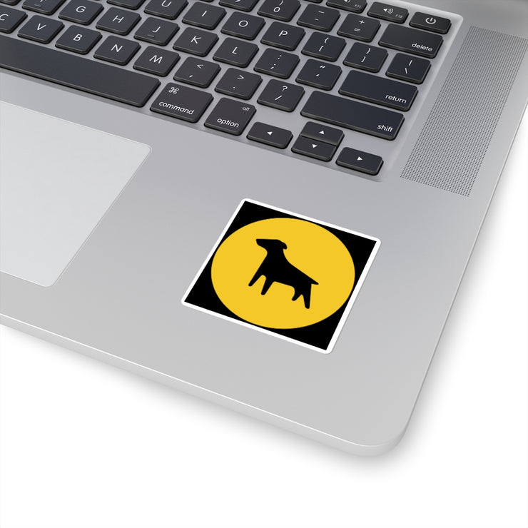 Make it STICK - Square Dog Sticker - Dog Swag