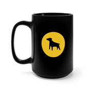 The Quote Dog - Huge 15oz BLACK Coffee Lover Mug